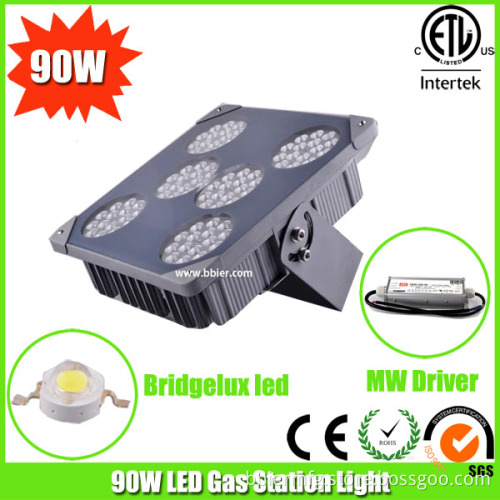Hotselling Explosion Proof 90W Gas Station Canopy Lights